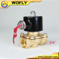 Dc 12v / 24v 1/8 &#39;&#39; ~ 2 &#39;&#39; Solenoid Absperrventil für Wasser hohe Qualität in China